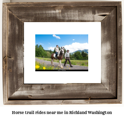 horse trail rides near me in Richland, Washington